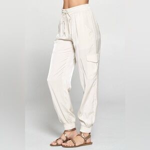 Pinch Cream Track Pants